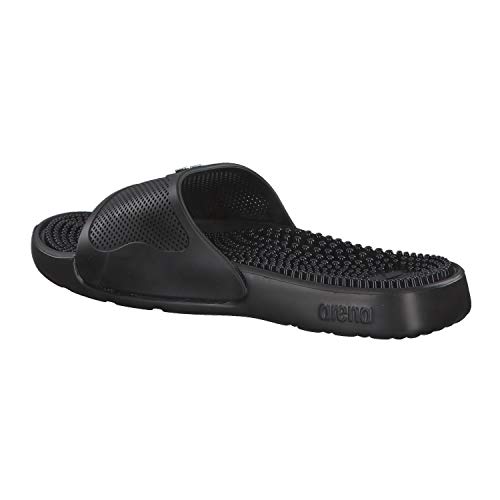 Arena Marco X Grip Hook, Zapatos de Playa y Piscina Unisex Adulto, Negro (Solid Black 046), 37 EU