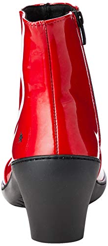 Art Alfama, Botas Mujer, BERMELLON-Black, 39 EU