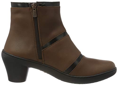 Art Alfama, Botas Mujer, Brown-Black, 42 EU