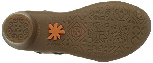 Art Alfama, Sandalias con Correa de Tobillo Mujer, Marrón (Brown Brown), 37 EU