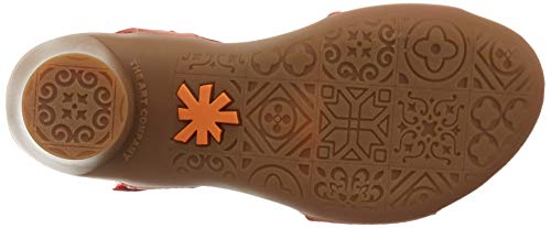 Art Alfama, Sandalias con Punta Abierta Mujer, Rojo (Red Red), 39 EU