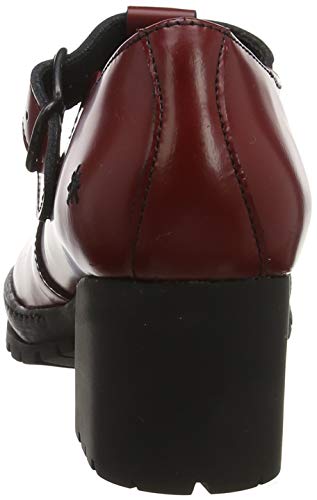 Art Candem, Zapatos de tacón con Punta Cerrada Mujer, Rojo (Burdeos Burdeos), 37 EU