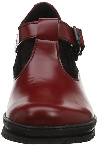 Art Candem, Zapatos de tacón con Punta Cerrada Mujer, Rojo (Burdeos Burdeos), 37 EU