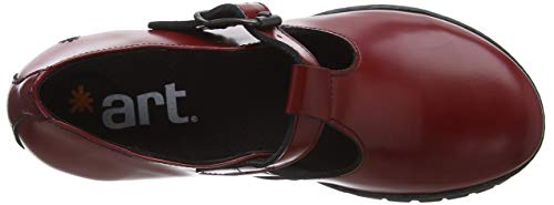Art Candem, Zapatos de tacón con Punta Cerrada Mujer, Rojo (Burdeos Burdeos), 38 EU