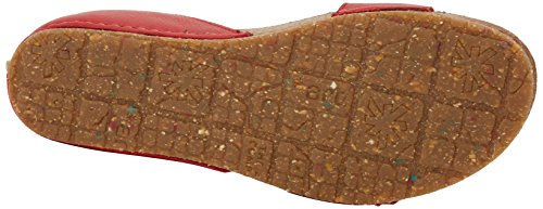 Art Creta, Sandalia con Pulsera Mujer, Rojo (Carmin), 37 EU