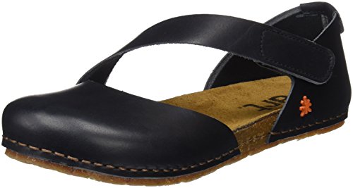 Art Creta, Sandalias con Punta Cerrada Mujer, Negro Black Black, 37 EU