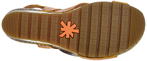 Art Güell, Sandalias con Punta Abierta Mujer, Naranja (Mandarin Mandarin), 38 EU
