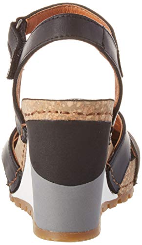 Art Güell, Sandalias con Punta Cerrada Mujer, Negro (Black Black), 37 EU