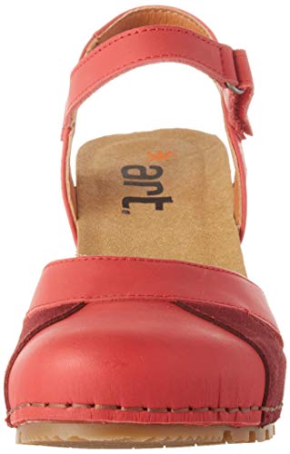 Art Güell, Sandalias con Punta Cerrada Mujer, Rojo (Red Red), 37 EU