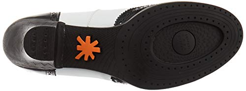 Art Harlem, Zapatos de tacón con Punta Cerrada Mujer, Multicolor (Black/White Black/White), 40 EU