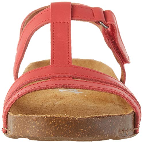 art I Breathe, Sandalias con Punta Abierta Mujer, Rojo (Red), 40 EU
