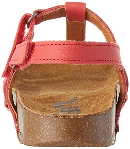 art I Breathe, Sandalias con Punta Abierta Mujer, Rojo (Red), 40 EU