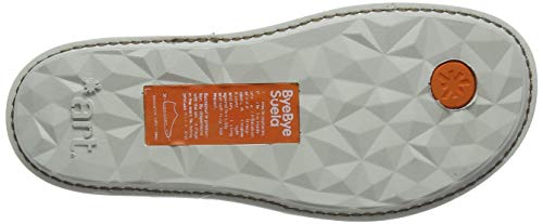 Art I Explore, Sandalias con Punta Abierta Mujer, Blanco (White White), 39 EU