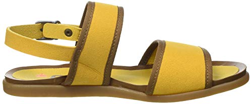 Art Larissa, Sandalias Planas Mujer, Mostaza, 38 EU