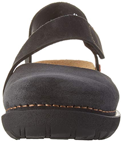 Art Rhodes, Sandalias con Punta Cerrada Mujer, Negro (Black), 37 EU
