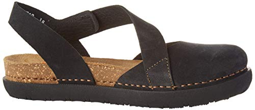 Art Rhodes, Sandalias con Punta Cerrada Mujer, Negro (Black), 37 EU