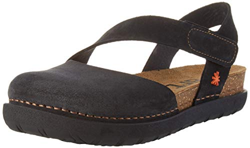 Art Rhodes, Sandalias con Punta Cerrada Mujer, Negro (Black), 37 EU