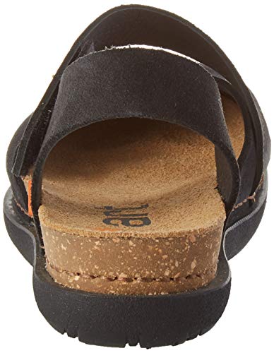 Art Rhodes, Sandalias con Punta Cerrada Mujer, Negro (Black), 39 EU