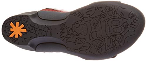 Art Rotterdam, Zapatos de tacón con Punta Abierta Mujer, Multicolor (Burdeos/Black Burdeos/Black), 38 EU
