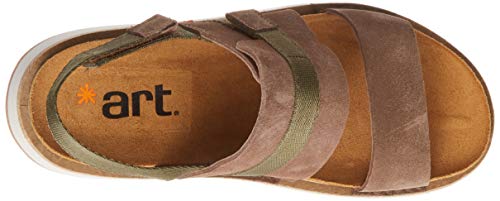 Art Vancouver, Sandalias con Punta Abierta Hombre, Marrón (Land Land), 40 EU