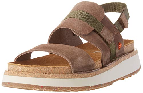 Art Vancouver, Sandalias con Punta Abierta Hombre, Marrón (Land Land), 40 EU