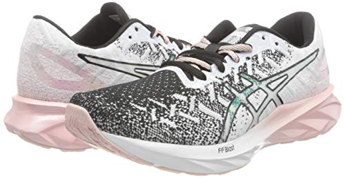 ASICS Dynablast, Zapatillas Mujer, White/Ginger Peach, 39 EU