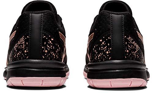 ASICS Flare 7 GS, Zapatillas de vleibol, Black Rose Gold, 37 EU