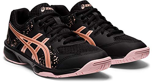 ASICS Flare 7 GS, Zapatillas de vleibol, Black Rose Gold, 37 EU