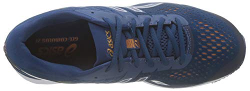 Asics Gel-Cumulus 21, Zapatillas de Running para Hombre, Azul (Mako Blue/White 400), 41.5 EU