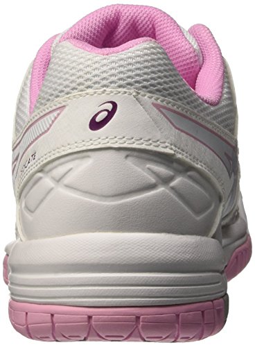 Asics Gel-Dedicate 4 W, Zapatillas de Tenis para Mujer, Multicolor (White/Cotton Candy/Plum), 39 EU