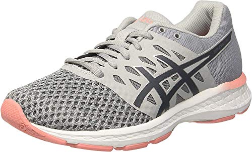 Asics Gel-Exalt 4, Zapatillas de Running Mujer, Gris (Mid Grey/Carbon/Begonia Pink 9697), 38 EU