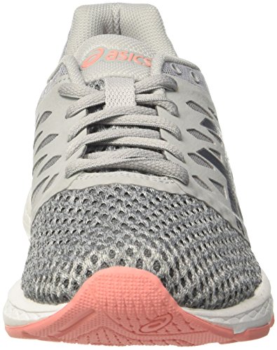 Asics Gel-Exalt 4, Zapatillas de Running Mujer, Gris (Mid Grey/Carbon/Begonia Pink 9697), 38 EU
