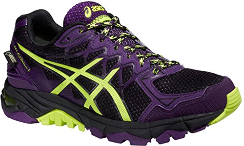 Asics Gel-fujitrabuco 4 G-tx - Zapatillas de correr para mujer, color Negro, talla 43.5 EU