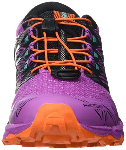 Asics Gel-Fujitrabuco Sky, Trail Running Shoe Mujer, Digital Grape/Baltic Jewel, 39.5 EU