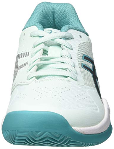 ASICS Gel-Game 7 Clay/OC, Zapatos de Tenis para Mujer, Bio Mint Pure Silver, 44 EU