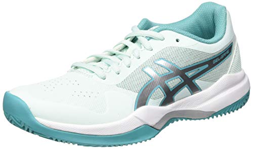 ASICS Gel-Game 7 Clay/OC, Zapatos de Tenis para Mujer, Bio Mint Pure Silver, 44 EU