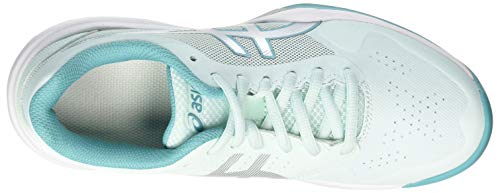 ASICS Gel-Game 7 Clay/OC, Zapatos de Tenis para Mujer, Bio Mint Pure Silver, 44 EU