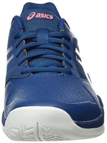 ASICS Gel-Game 7, Zapatos de Tenis Hombre, Mako Blue Pure Silver, 46 EU