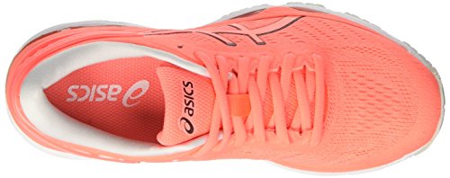 Asics Gel-Kayano 24, Zapatillas de Entrenamiento para Mujer, Naranja (Flash Coral/Black/White), 35.5 EU