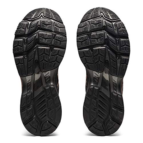 Asics Gel-Kayano 27 Platinum, Road Running Shoe Mujer, Black/Rose Gold, 40 EU