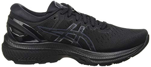 Asics Gel-Kayano 27, Road Running Shoe Mujer, Black/Black, 39.5 EU