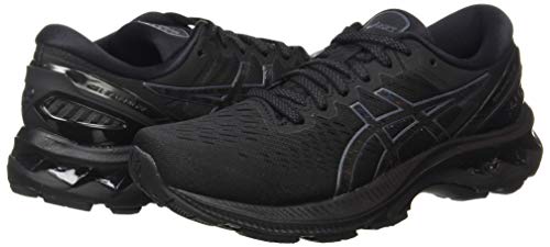 Asics Gel-Kayano 27, Road Running Shoe Mujer, Black/Black, 39.5 EU