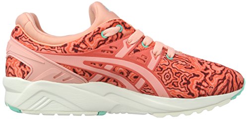 ASICS Gel-Kayano Trainer EVO, Zapatillas de Gimnasia Mujer, Naranja Hot Coral Peach Melba, 38 EU