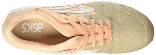 Asics Gel-Lyte III, Zapatillas Mujer, Naranja (Bleached Apricot/White), 44.5 EU