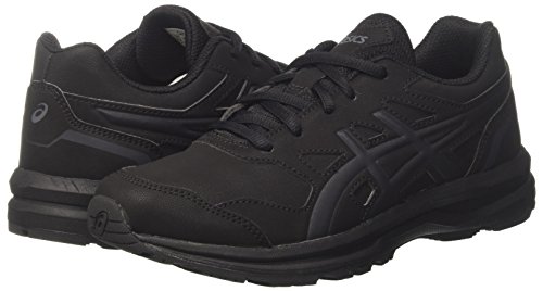 Asics Gel-Mission 3, Walking Shoe Mujer, Negro (Black/Carbon/Phantom 9097), 38 EU