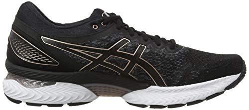 Asics Gel-Nimbus 22 Knit, Sneaker Mujer, Noir/Noir, 39.5 EU