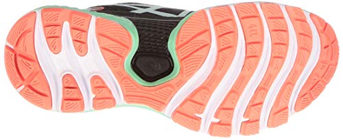 Asics Gel-Nimbus 22, Sneaker Mujer, Black/Bio Mint, 38 EU