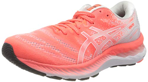 ASICS Gel-Nimbus 23 Tokyo, Zapatillas de Running Mujer, Rouge Vif Blanc, 38 EU