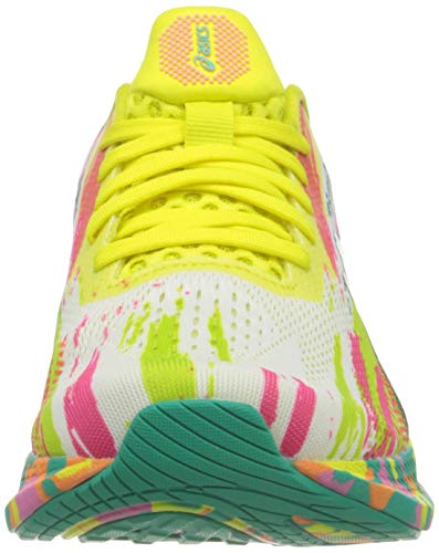 Asics Gel-Noosa Tri 13, Road Running Shoe Mujer, Hot Pink/Sour Yuzu, 38 EU