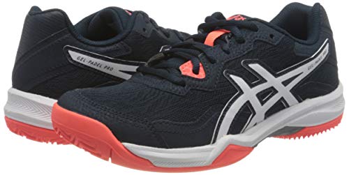 Asics Gel-Padel Pro 4, Indoor Court Shoe Mujer, French Blue/White, 39 EU